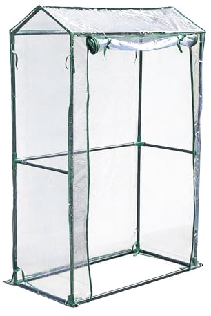 Klare Gewächshausfolie PVC Durchsichtig Atmungsaktiv Zusammenfaltbar