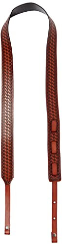 Golden Gate SG-5411 Shelton Leather Banjo Strap - Walnut Brown