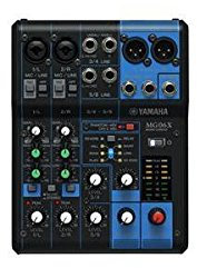 Yamaha MG06X 6-Kanal Analog-Mischpult mit integrierten SPX-Effekten und USB-Anschluss