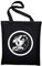 STYLETEX23 Gargamel Fun Jutebeutel Baumwolltasche, schwarz