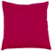 Hans-Textil-Shop Kissenbezug 40x40 cm Uni Pink Baumwolle Dekokissen Kissenhülle Couchkissen Sofakissen Deko Reißverschluss