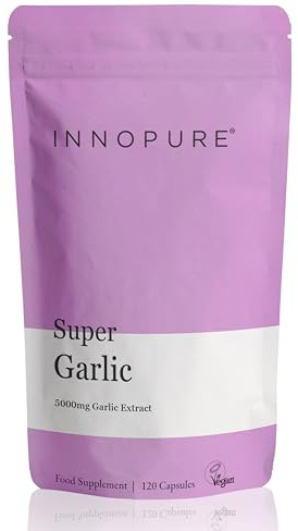 INNOPURE Odourless Garlic Supplement 5000mg, 120 Capsules