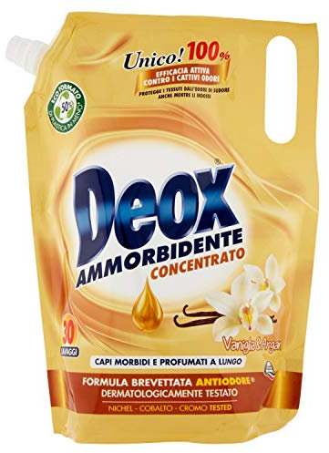 Deox Ammorbidente Concentrato - Vaniglia E Argan - 30Lav - Ecoformato - 750 Ml
