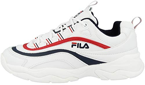 Fila Damen Ray Low WMN Sneaker, Weiß (White 1010562-150), 38 EU