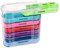 Schramm® Tablettenbox bunt mit bunten Schiebern für 7 Tage Pillen 12 x 11cm Tabletten Box Schachtel Tablettendose Pillendose