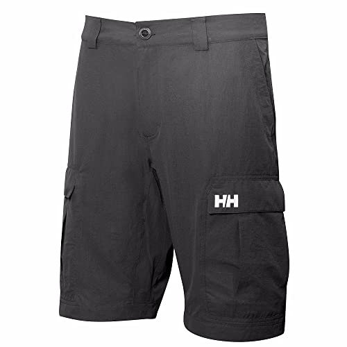 Helly Hansen Uomo Pantaloncini Cargo HH Quick-Dry, Ebano, 42