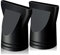2 pz/set di plastica professionale ugello asciugacapelli sostituzione ugello concentratore di ricambio soffiaggio piatto strumento per parrucchieri adatto per diametro esterno 4,2~4,6 cm (nero)