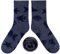 cup of sox Lustige Funkeln Socken Damen 41-44 mit Fische und Muscheln Motiv, Baumwolle Witzige Glitzern Anzugsocken für Frauen