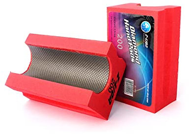 Electroplated Diamond Sanding Blocks V30 Polishing Grinding Hand Pads Block for Granite Marble Glass Stone 200 Grit