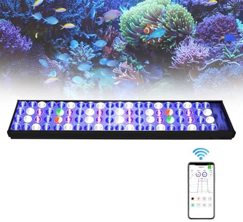 PopBloom Hertz54 aquarium beleuchtung led meerwasser led für aquarium led lampen aquarium 50-70cm marine reef salzwasser tank