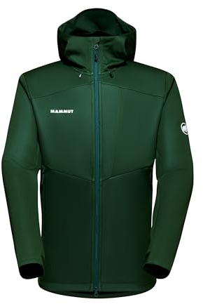 Mammut Herren Ultimate Vii So Hooded Jacket Men Softshell Jackets, woods, XL
