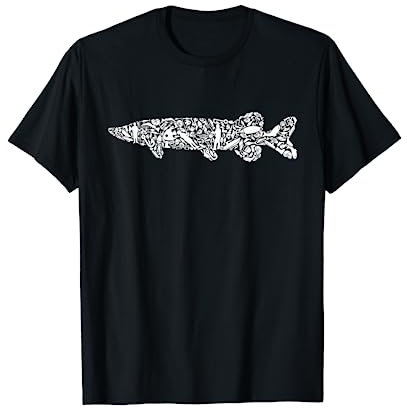 Hecht Angeln Design Hechtangeln Hechte Fischen Angler T-Shirt