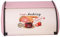 KJHBV (rot rosa zufällig Wohnkultur Box Zum Backen Aufbewahrungsbox Versiegelter Behälter Rosa Serviertablett Vorratsdosen Für Lebensmittel Brothalter Aus Metall Vintage-Brotbox Aus Blech