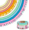Clay Perlen, 4560 Stücke Heishi Perlen für Armbänder Selber Machen, 12 Stränge 6mm Flache Perlen zum Auffädeln Kinder, Bunte Basteln Beads Set für Schmuckherstellung, Armband, Halskette