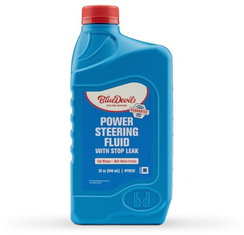 BlueDevil Products Power Steering Fluid w/Stop Leak - 1 Quart