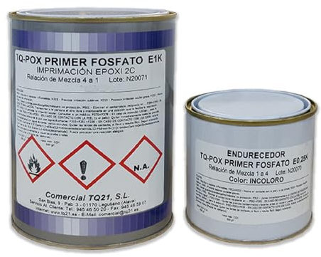 TQ21 - IMPRIMACION EPOXI FOSFATO ZINC NEGRO RAL 9005 1K+0,25K
