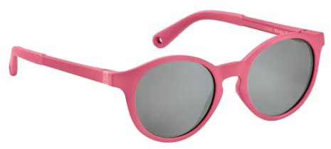 BÉABA, Lunettes de soleil pour Enfants 4-6 ans, Protection 100% UV - CAT 3, Protection Latérale, Confort Optimal, Branches ajustables 360°, Sunrise, Fuschia