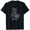 Cooles Anonymous Katzen-Hacker-Kostüm für sie/ihn T-Shirt