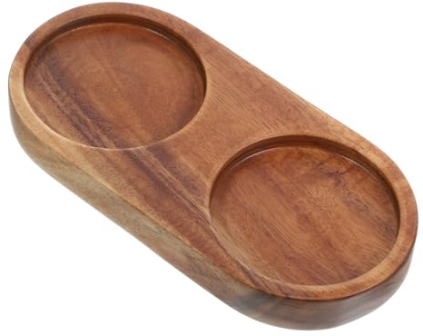 HOLIDYOYO Salz und Pfeffertablett mit Stabilem und Vielseitigem Design für Esstisch und Tägliches Leben als Praktischer Gewürzhalter
