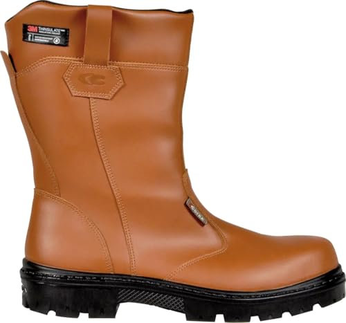 COFRA Abu Dhabi S3S Ci FO SR 26990-N00.W47 Taglia 47 Stivali da Lavoro in Pelle Idrorepellente Anti Freddo Antinfortunistici