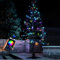 STRIGHT Árbol artificial de Halloween y Navidad de 6 pies giratorio de 360 grados con 153 luces LED RGB, ideal para Halloween, Navidad, hogar, patio, festival, fiesta y decoración de boda, uso
