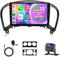 8 Core 4GB+64GB Radio para Nissan Juke Infiniti ESQ 2010-2019,Hodozzy 9 Pulgadas Pantalla Táctil GPS Carplay Inalámbrico Android Auto, Radio Android 2 DIN con GPS Bluetooth DSP WiFi FM RDS Cámara