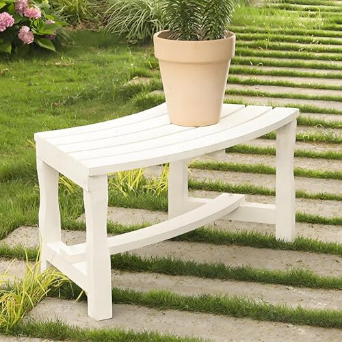 Generisch Eckbank Klein, Gartenbank, Holzbank Rustikal, Modulare Baumbank for den Außenbereich, Korrosionsbeständiges Massivholz, Flexible Sitzgelegenheiten for Gärten Und Parks
