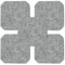 vhbw 5X Aktivkohle-Filter kompatibel mit Tefal Compact Quadra 3122, 8322, 8321, 8204, 8203, 6122, 3199, 3198, 3197, 3193, 3192 Fritteuse