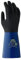 Uvex Chemikalien-Schutzhandschuh rubiflex S XG 35 B, Nitril-Beschichtung, schwarz/blau, Gr.: 8