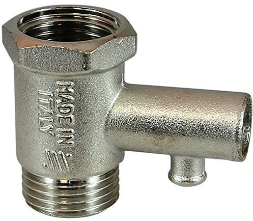 Acquastilla 102671 Valvola con Attacchi MF per Scaldabagno, Multicolore