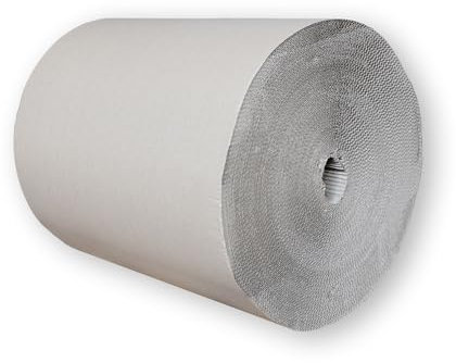 1 Rolle Rollenwellpappe | Breite: 50cm | Länge: 70m | ausgezeichnete Polsterwirkung | Verpackung, Schutz, Ausfüllen von empfindlichen Waren | wiederverwendbar | umweltfreundlich | recyclebar