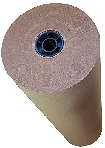 1 Large Roll Of 88gsm Kraft Brown Wrapping Parcel Paper - Size 1150mm Wide x 200 Metres Per Roll - Strong Packaging Mailing Postal Supplies