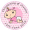 30 x Pre Cut Pink Baby Girl Personalised Christening/Dedication/Baptism/Confirmation Cup Cake - Fairy Cake Toppers/Decorations Edible Wafer Paper