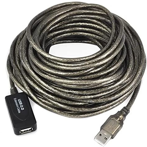 Link-e : Cavo Estensione, Prolunga, Ripetitore di 5 Metri Maschio a Femmina Compatibile USB 2.0