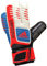 adidas Predator FingerSave Junior Goalie Glove (White/Bright Blue/Infrared, 8)
