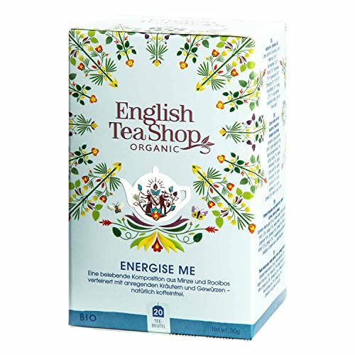 English Tea Shop Organic Fairtrade Energise Me Tea 30 g
