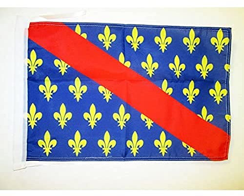 AZ FLAG - Flagge Provinz Bourbonnais - 45x30 cm Mit Kordel - Provinz Bourbonnais Fahne 30 x 45 cm - Flaggen