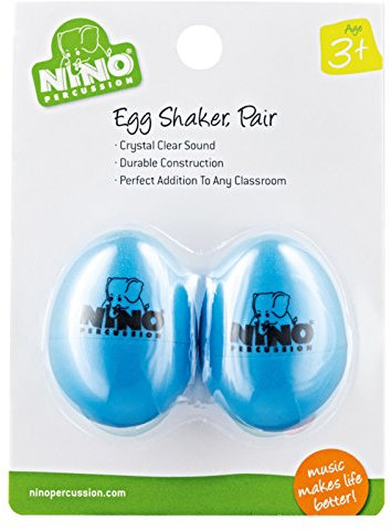 Egg Shaker Set NINO540SB-2, Sky Blue, 2 pcs