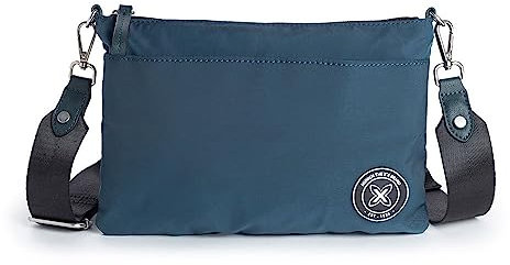 Munich Unisex Gloss Crossbody Petrol Taschen Mode München, Blau 068