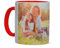 PrintedGift Tazza personalizzata in ceramica con la sua foto o scritta - 300 ml, modello Mug - Idea regalo festa della Mamma, festa del Papà, San Valentino - Massima qualità di stampa