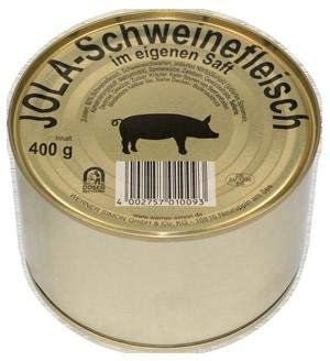 Jola Schweinfleisch im eigenen Saft 95% 6x 400gr -Dose