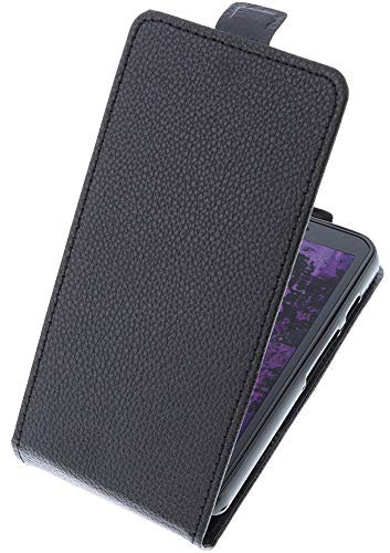 foto-kontor Tasche kompatibel mit CAT S62 PRO Smartphone Flipstyle Schutz Hülle schwarz