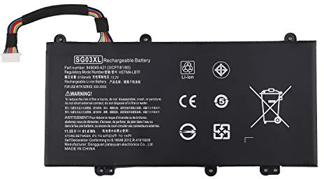 Vvsialeek SG03XL SG03 Laptop Akku Kompatibel Für HP Envy M7-U109DX HSTNN-LB7E 849315-850 849049-421