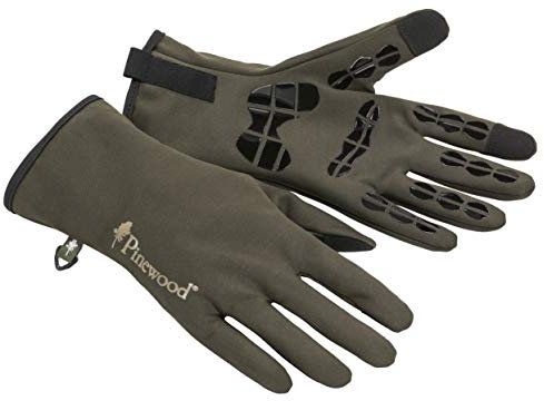 PINEWOOD Unisex Retriever Handschuhe, Suede Brown, 8 (2er Pack)