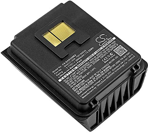 TCTK Akku 3600mAh Kompatibel mit [Datalogic] Skorpio, Skorpio Gun, Gun CE, EQ Ersetzt 700180500, 700180501, 942301000, 94ACC1309, 94ACC1329, GMC-1805