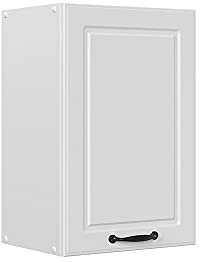 Vicco Armario Colgante R-Line, Blanco casa de Campo/Blanco, 40 cm