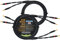 WORLDS BEST CABLES 6 Foot - Canare 4S11 – Audiophile Grade - HiFi Star-Quad Speaker Cable Pair with Eminence Gold Banana Connectors