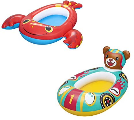 Bestway Splah Buddy Kinder-Schlauchboot, sortiert, 107 x 98 x 22 cm