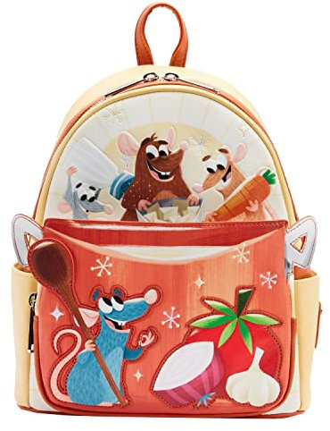 LOUNGEFLY Disney Pixar Moments Ratatouille Kochtopf Mini Rucksack, multi, S