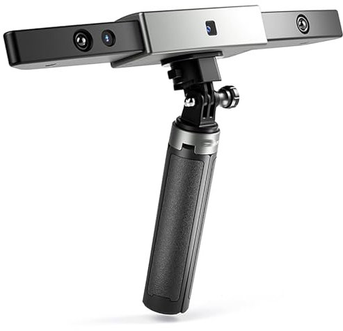 HLGKBY 3D Model Scanner, Handheld 3D Scanner for 3D Printing with Turntable, Full Color 3D Scanning up to 18fps Scanning Speed, for Body and Face Scan and Car Autoparts